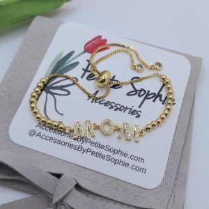 Gold Mom Bracelet