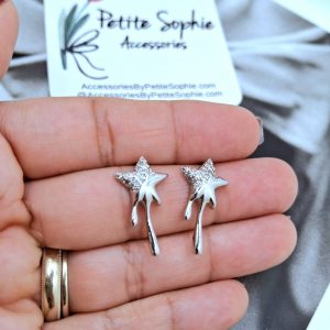 Silver Star Earring