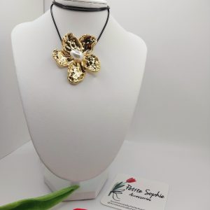 Flower Rope Necklace