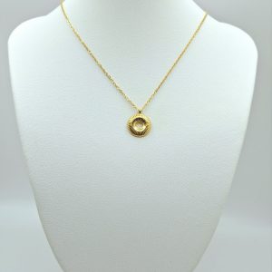 Donut Gold Necklace